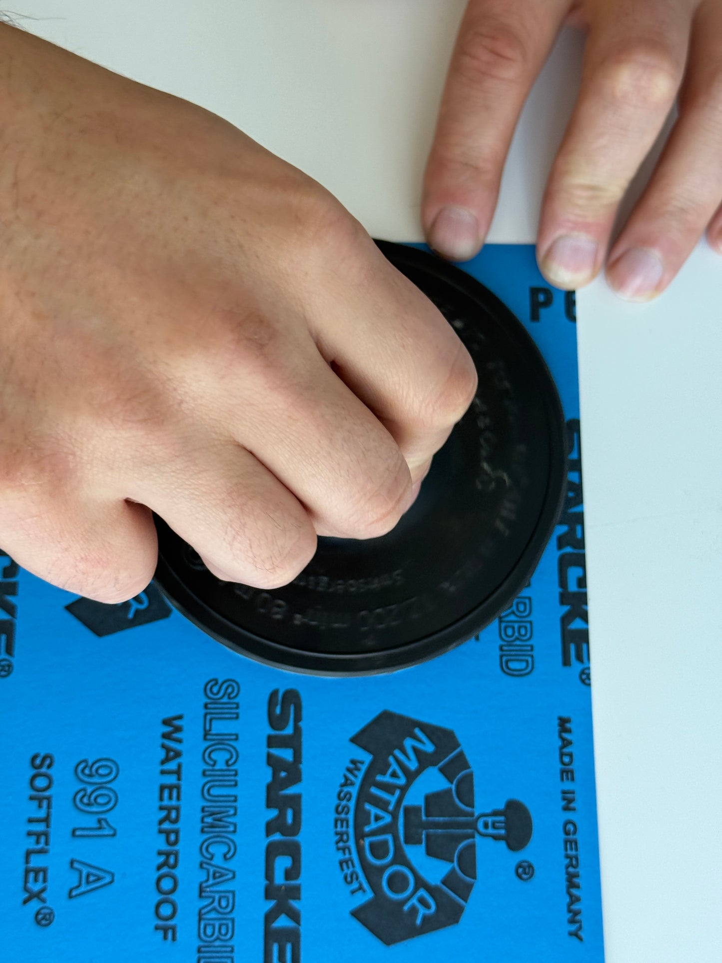 Backing Pad For Pillar Drill HST 359: Disc For Enamel And Metal Grinding