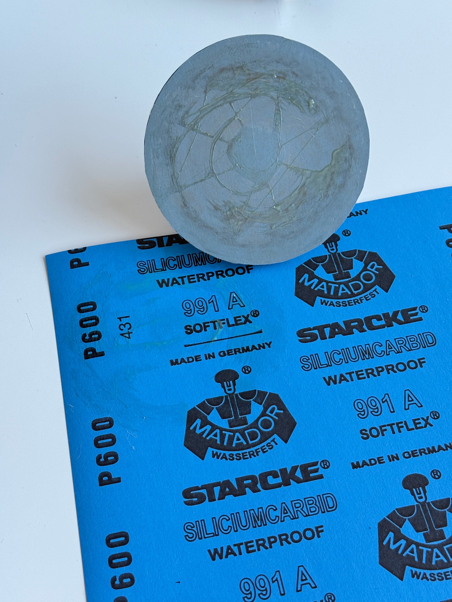 Backing Pad For Pillar Drill HST 359: Disc For Enamel And Metal Grinding