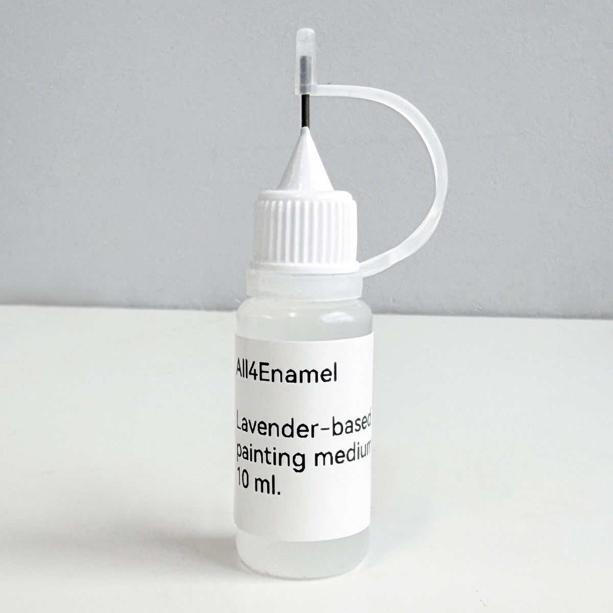 Lavender Oil Based Medium (10 ml) With Needle Tip Applicator, Mixing Medium for Enamel Painting