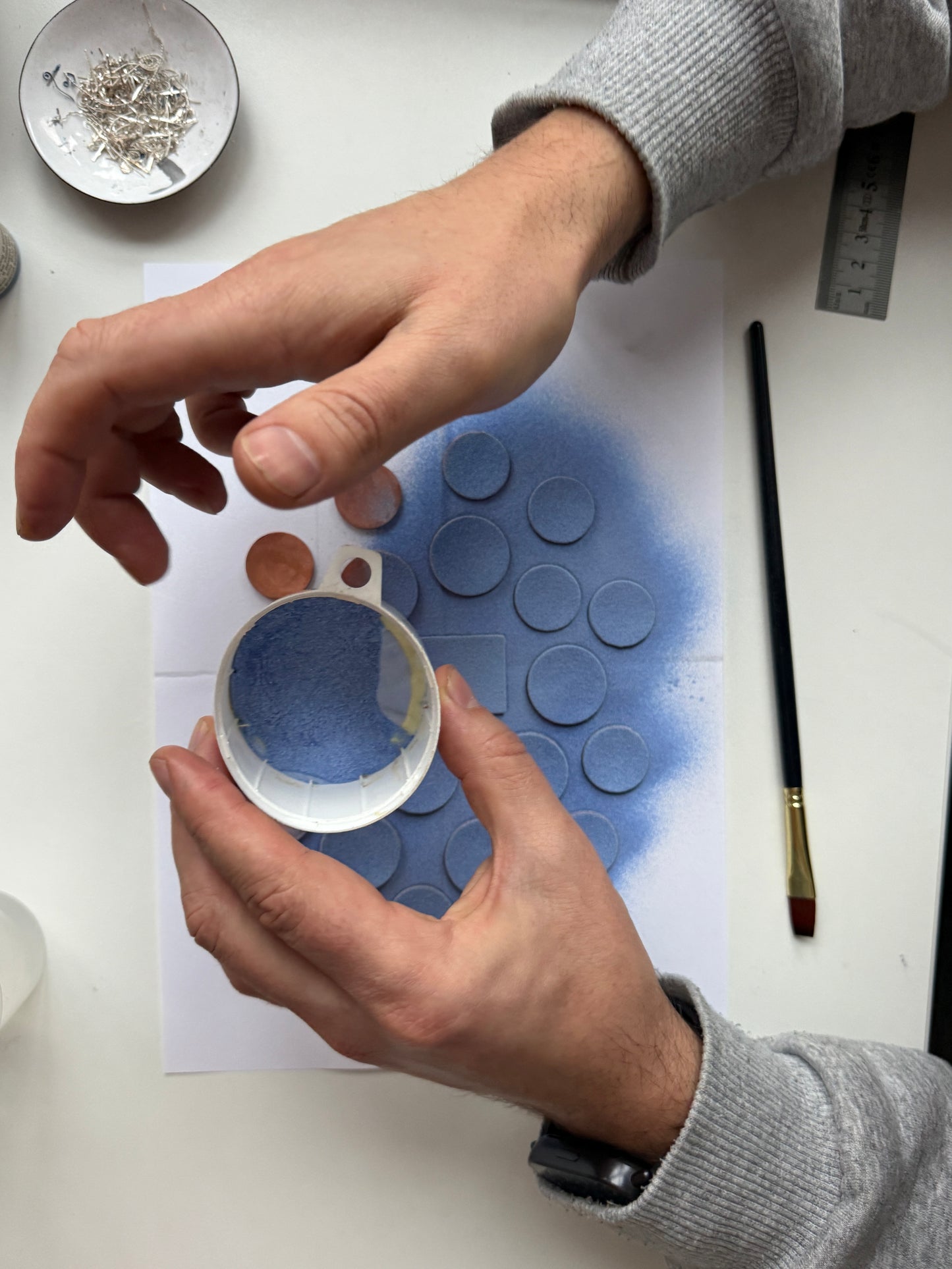 Counter Enamel Powder, Fire Opaque Enamel (25g, 50g, 100g)