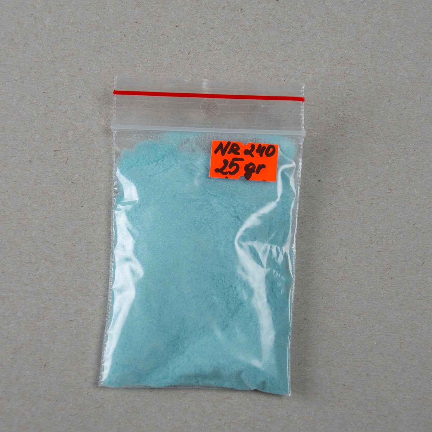 Enamel Powder Turquoise Blue Transparent Enamel No 240, 25gr. Glassed Enamel Powder For Enameling in Kiln, Supply For Cloisonne Enamel