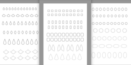 Drawing Sketch Forms For Cloisonne Enamelling Bending