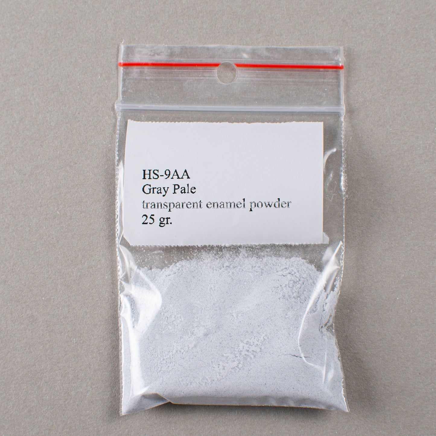 Enamel Powder Gray Tint Transparent Enamel No. HS-9AAA, 25gr. Glassed Powder For Enameling On Silver, Copper, Gold, Enamelling Tools