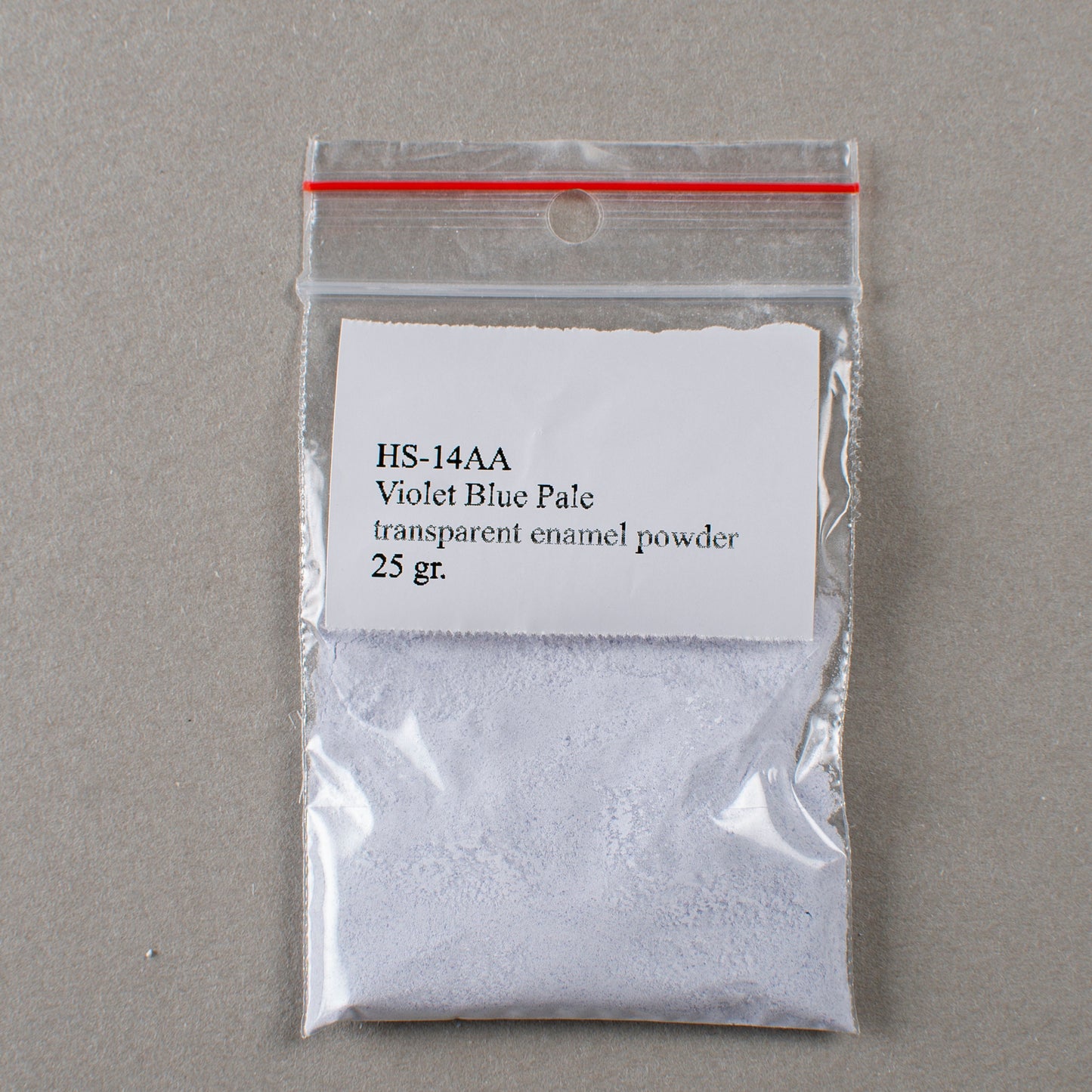 Enamel Powder Violet Blue Pale Transparent Enamel No. HS-14AA, 25gr. Glassed Powder For Enameling On Silver, Copper, Gold, Enamelling Tools