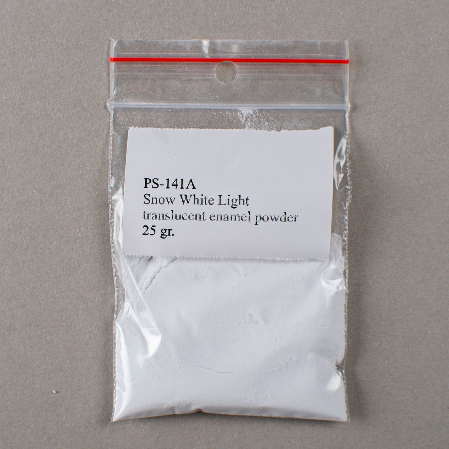 Enamel Powder Snow White Light Translucent Enamel No. PS-141A, 25gr. Glassed Powder For Enamelling On Silver, Copper, Gold, Enamelling Tools