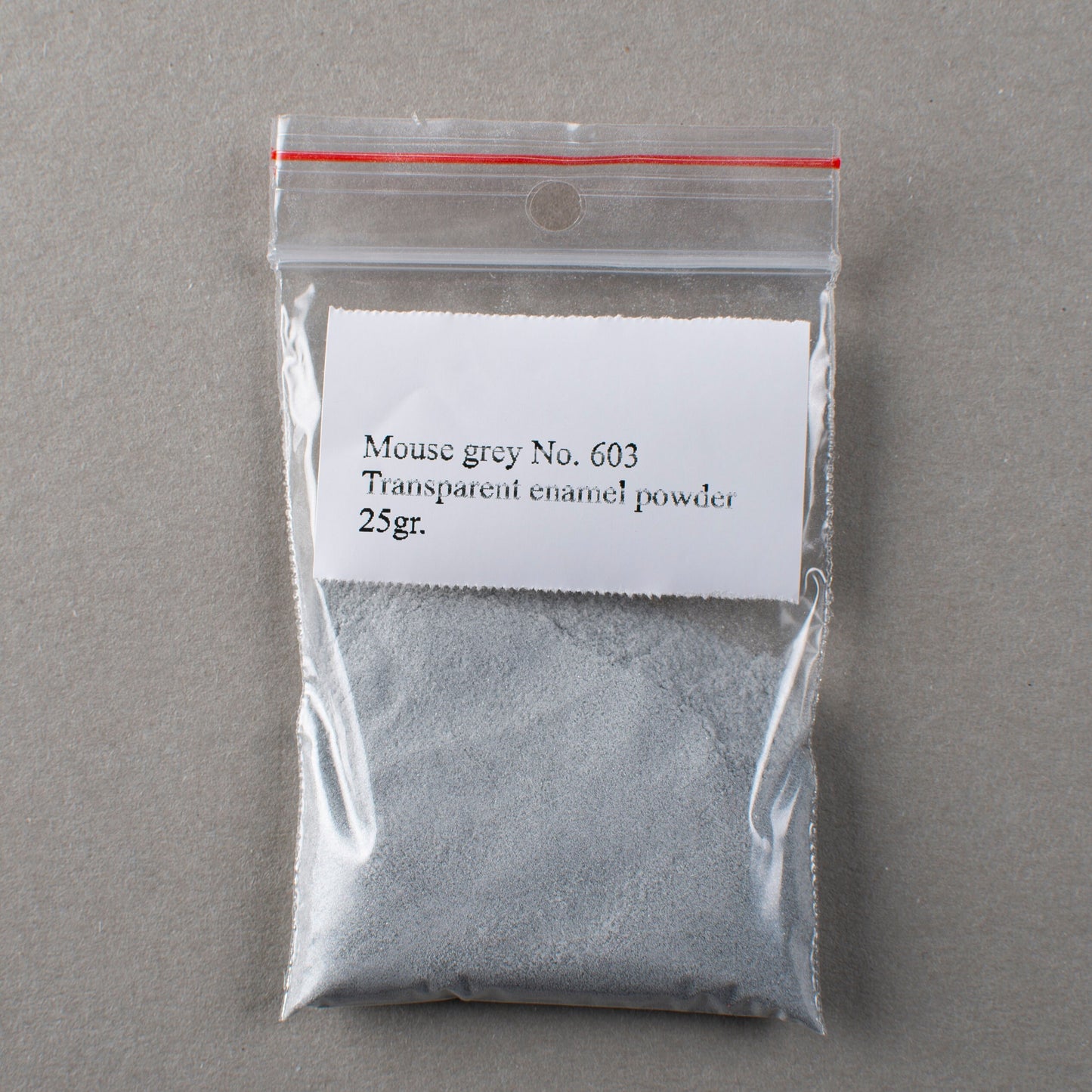 Enamel Powder Mouse Grey Transparent Enamel No 603, 25gr. Enamel Glassed Powder For Enameling, Enamel For Kiln And Torch, Enamel Supply