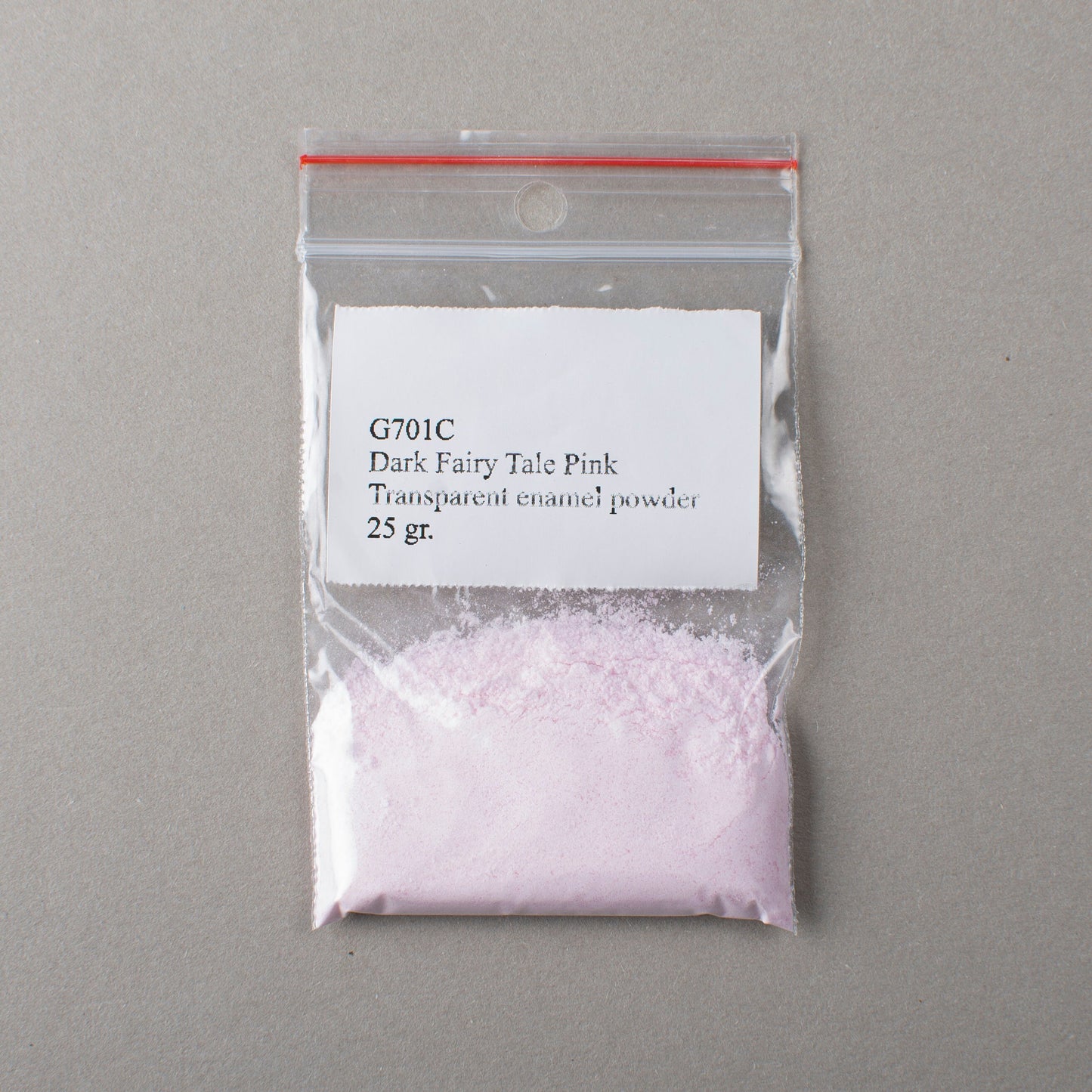 Enamel Powder Dark Fairy Tale Pink Transparent Enamel No. G701C, 25gr. Glassed Powder For Enameling On Silver, Copper, Gold, Enamel Tools