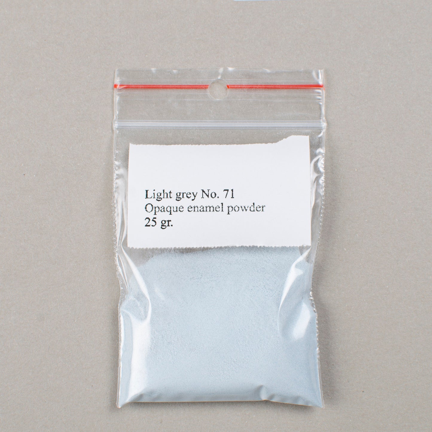 Opaque Enamel Powder Light Grey No 71, 25gr. Enamel Glassed Powder For Enamelling, Enamel For Kiln And Torch, Enamel Supply