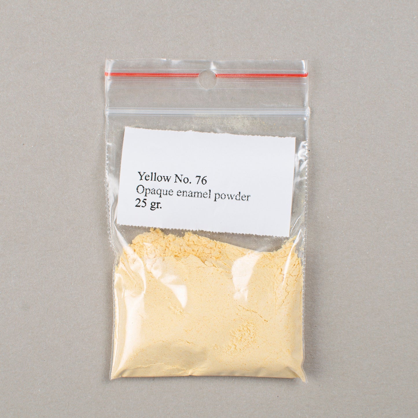 Opaque Enamel Powder Yellow No 76, 25gr. Enamel Glassed Powder For Enamelling, Enamel For Kiln And Torch, Enamel Supply